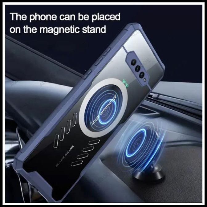 Xiaomi Black Shark 4 / 4 Pro / 4S / 4S Pro Cooling Magnetic Hard Case Langsung Proses