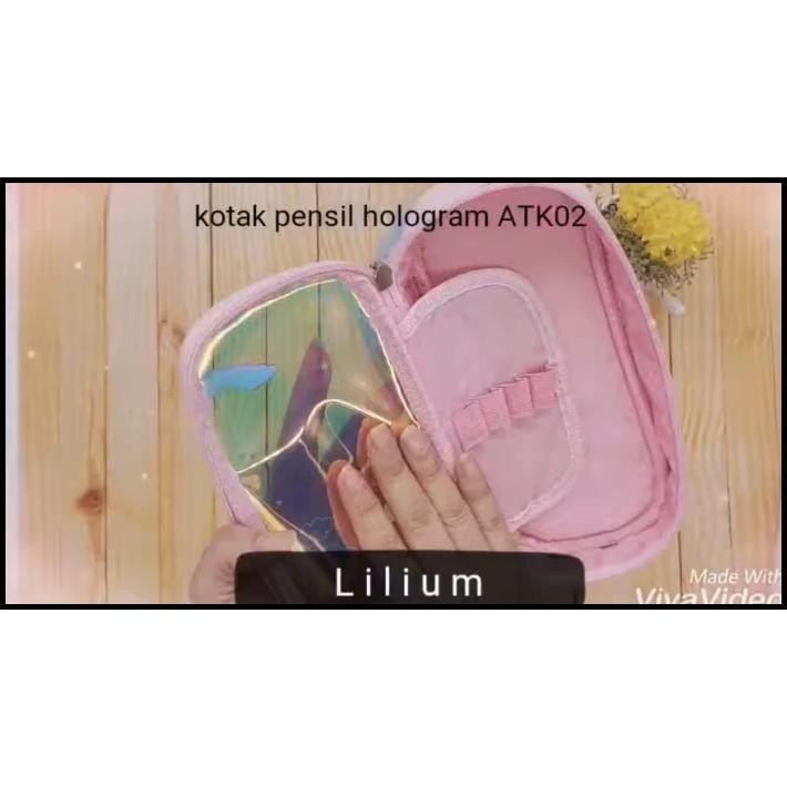 

TERBARU KOTAK PENSIL UNICORN HOLOGRAM METALIC ATK02 PENCIL CASE REVERSIBLE
