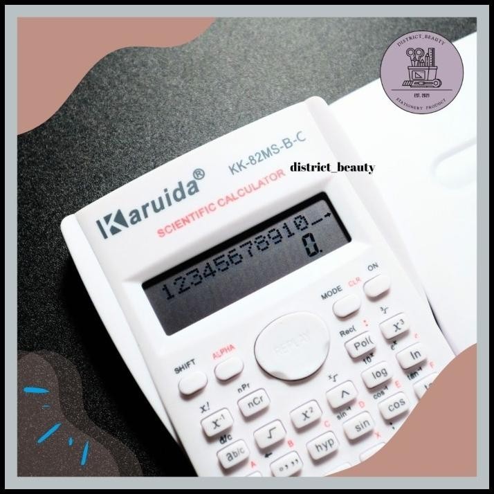 

TERBARU SCIENTIFIC KALKULATOR KARUIDA CALCULATOR AKUNTANSI PASTEL COLOR !!!!!!