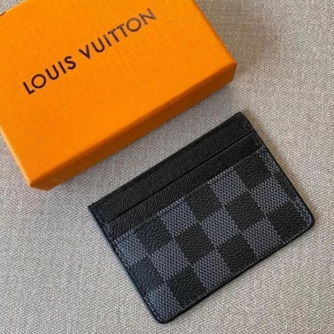 

Dompet Kartu Clasic Card Holder Pria Wanita Free Box Kualitas Premium