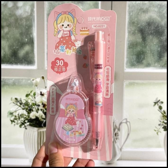 

HOT DEAL CORRECTION TAPE 2 IN 1 GIRL RABBIT UKURAN 30 M + FREE PULPEN TERMURAH !!!!!