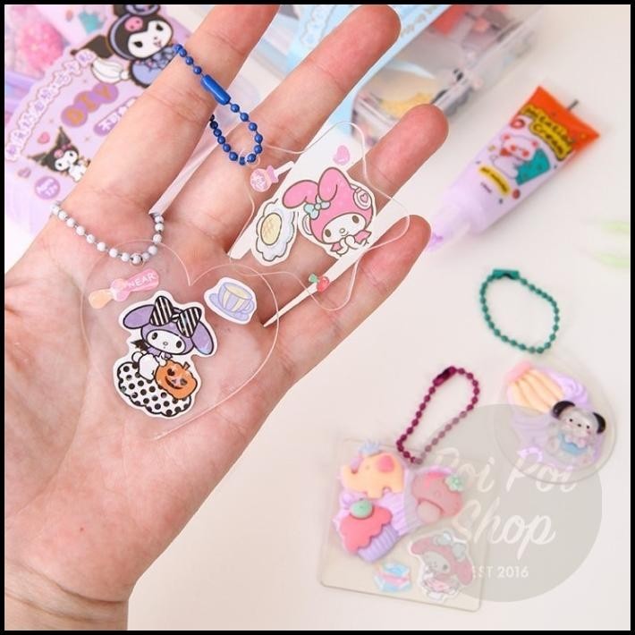 

BEST DEAL STIKER SANRIO SET DIY KOTAK KERAJINAN LUCU MELODY KUROMI CINAMONROLL !!!!!