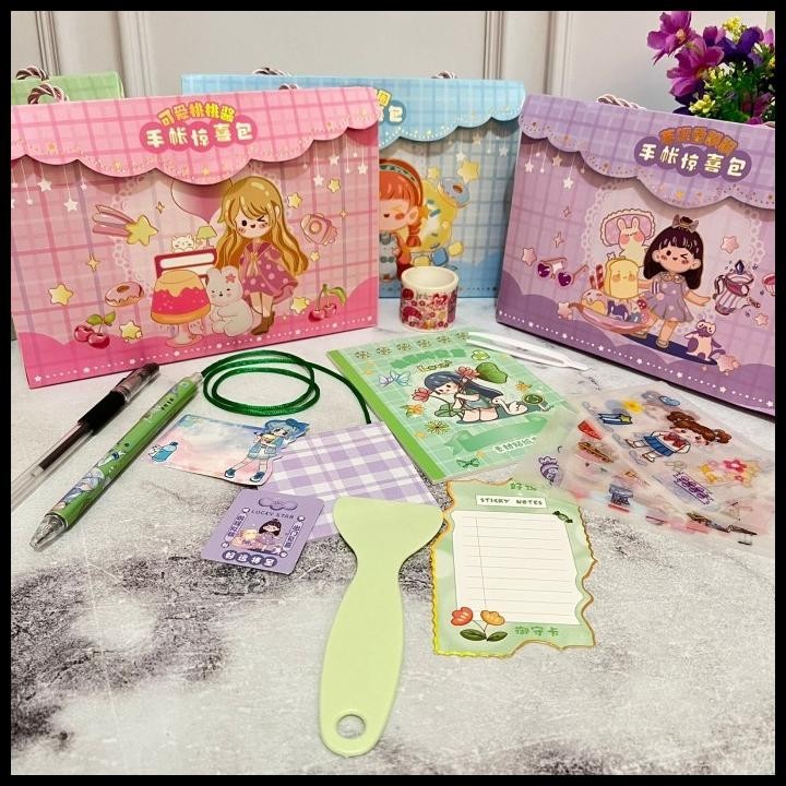 

BEST DEAL PAKET STICKER PAPERBAG SZ-65 SUPER CUTE ISI LENGKAP STIKER LUCU MURAH !