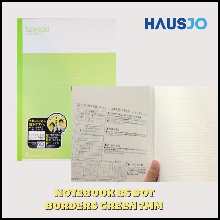 

BEST DEAL LOGICAL NOTEBOOK B5 DOT BORDERS 7MM