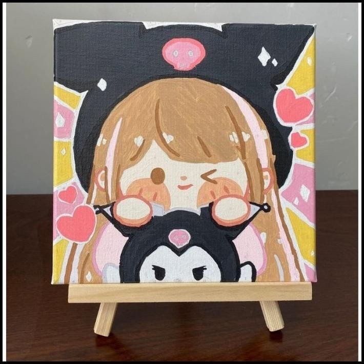 

TERMURAH CHILDREN PAINTING BY NUMBER CANVAS PAINTING BLACKPINK KPOP PAJANGAN !!!!!