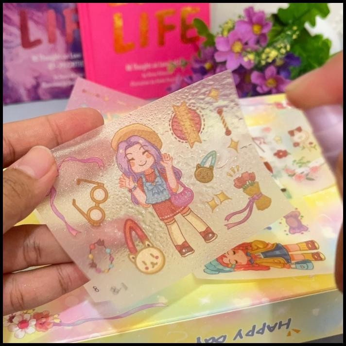 

TERBARU BOX STICKER SENMU ISI 32 LEMBAR MOTIF CUTE IMUT MOTIF LITTLE GIRL LUCU !!