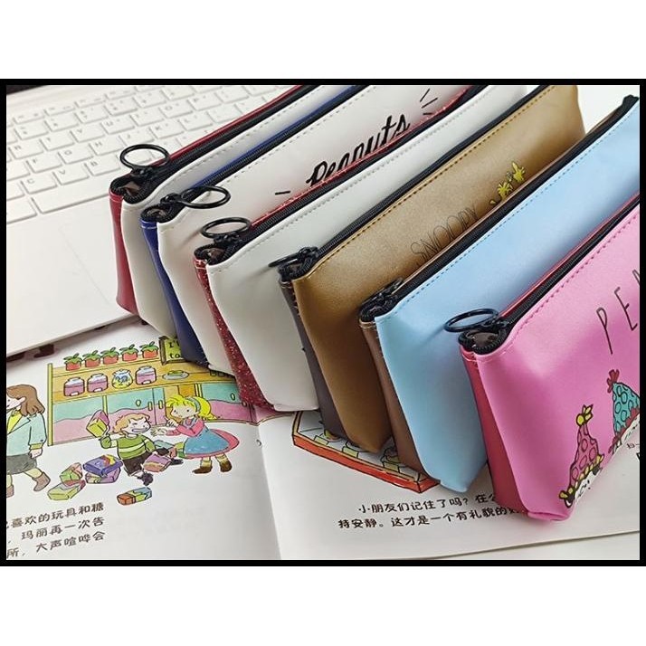 

DISKON KOTAK PENSIL / PENCIL CASE PEANUTS SNOOPY SK0061 !