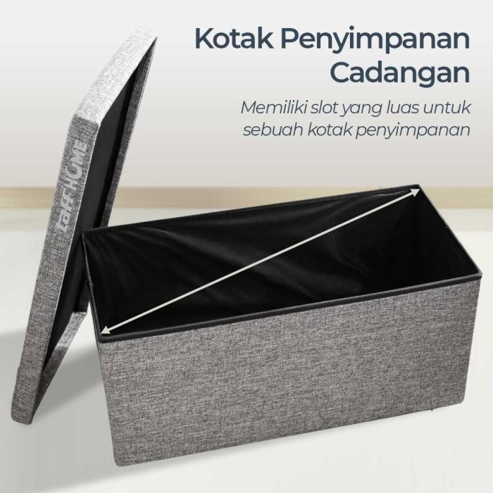 Sofa Kursi Lipat Kotak Penyimpanan Barang Box Minimalis