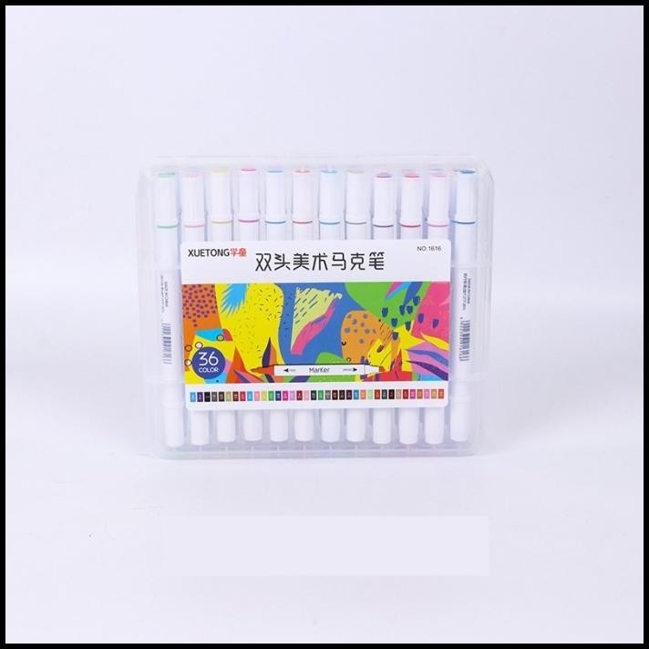

GRATIS ONGKIR MARKER DOUBLE TIP 24 WARNA / SPIDOL WARNA S0223 !!!!!!