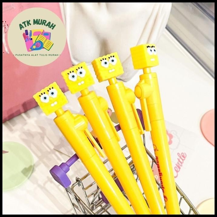 

HOT DEAL PULPEN ROLLING BALL SPONGEBOB PEN PENA BOLPEN LUCU IMUT KADO UNIK ALAT !!