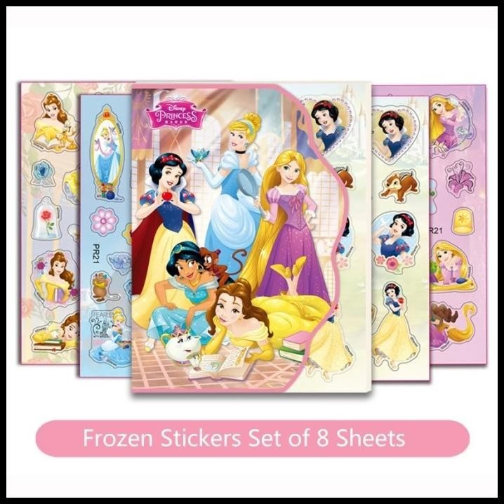 

TERMURAH STICKER DISNEY SET ISI 8 PCS STIKER FROZEN !