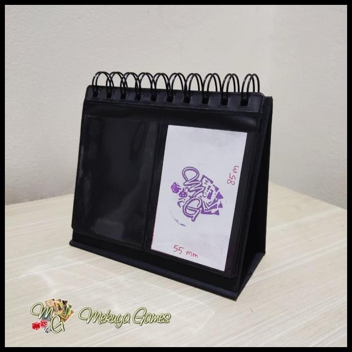 

HOT DEAL 2P DESK CALENDAR RING ALBUM 68 SLOT 65X86MM PHOTO CARD KPOP