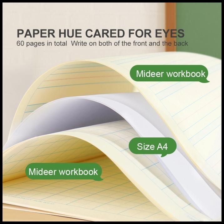 

TERBARU MIDEER STUDENT WORKBOOK BUKU TULIS ANAK !!