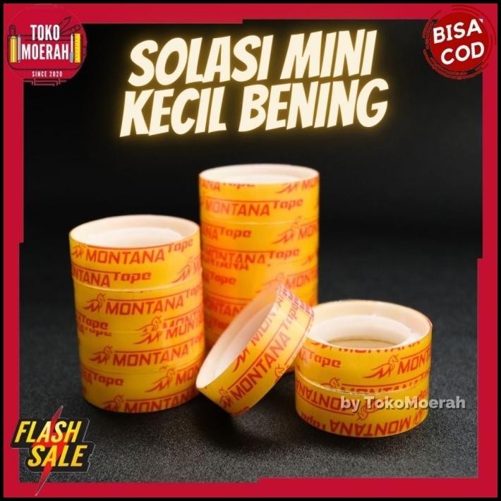 

BEST DEAL SOLASI BENING MINI KECIL 0,5 INCH X 3 YARD SOLATIP MURAH SOLASI KADO !!!!!!!