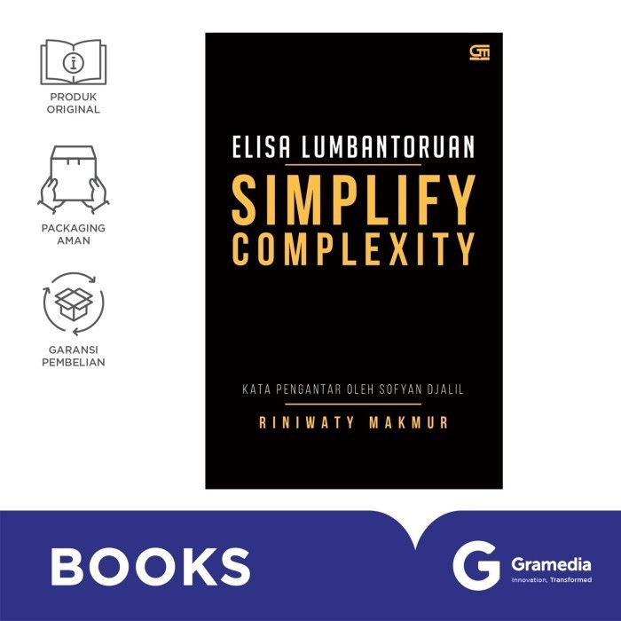 Buku Biografi Elisa Lumbantoruan: Simplify Complexity