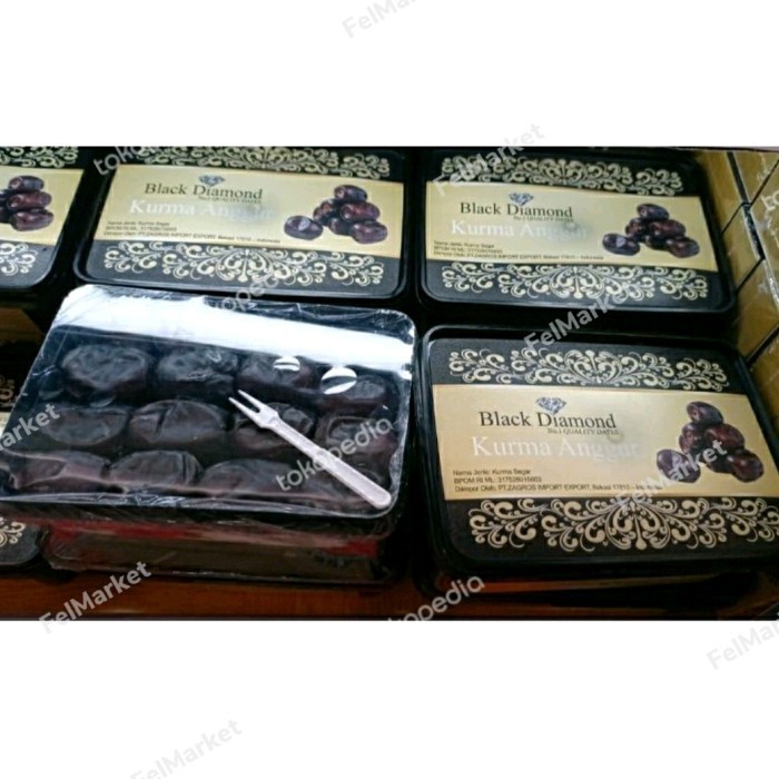 

Kurma Anggur Bla Diamond No 1 Quality Dates 500 Grm