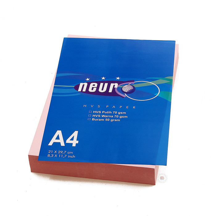 

Hot Promo!! Kertas Hvs Warna Neuro Ukuran A4 Merah