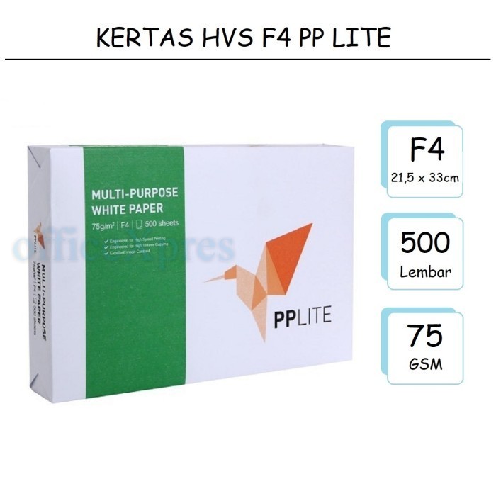 

Kertas Hvs A4 , F4 75Gsm / Kertas Paperone / Kertas Fotocopy Paperlite
