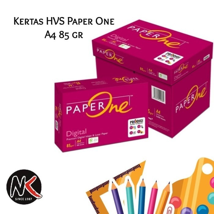 

Kertas Hvs A4 80 Gr Paper One