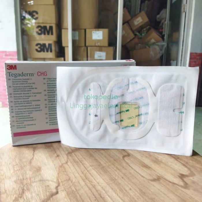 Ready Tegaderm CHG 1657R 3M size 8.5cm11.5cm/Per 1 Lembar