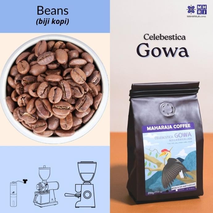 

Kopi Arabika Celebestica Gowa Arabika 1Kg Econo Pack Maharaja
