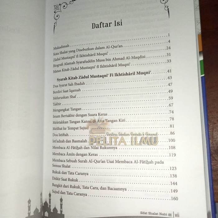 

Buku Sifat Shalat Nabi - Syarah Bab Sifat Sholat Kitab Zadul Mustaqni