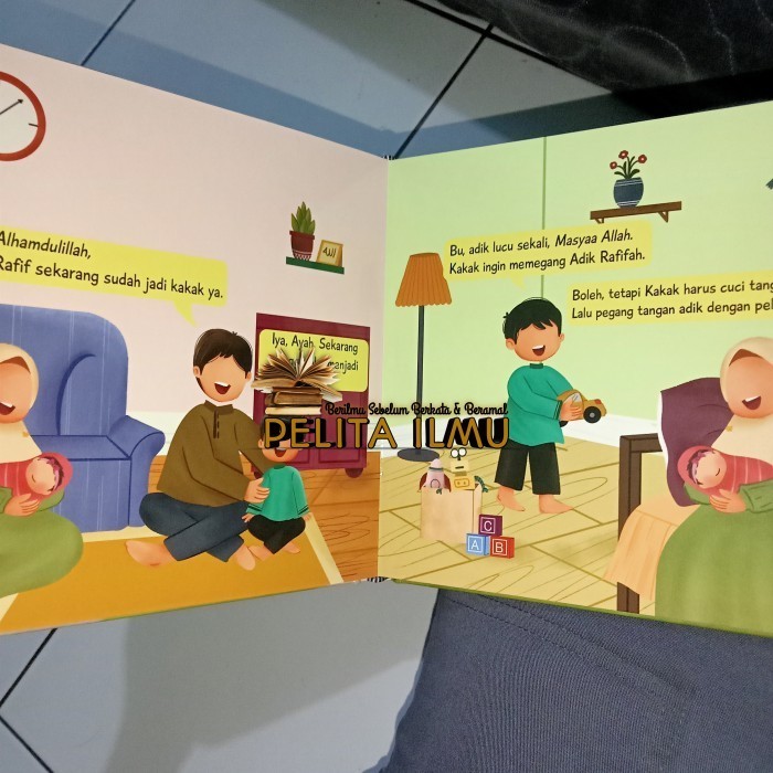 

Buku Anak Sayang Kakak Adik (Boardbook)