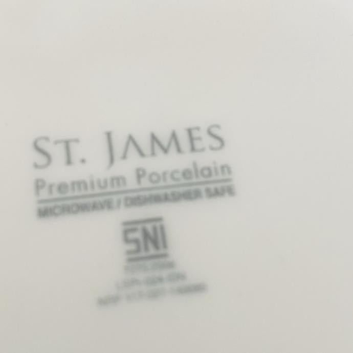 Wadah Saji Mangkok Plus Tutup Saint James Okja Hab / WC Cantik Mewah MRS03