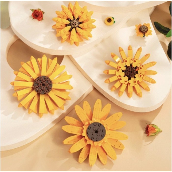 

Toptoy Sunflower Building Blocks Decoration Bricks