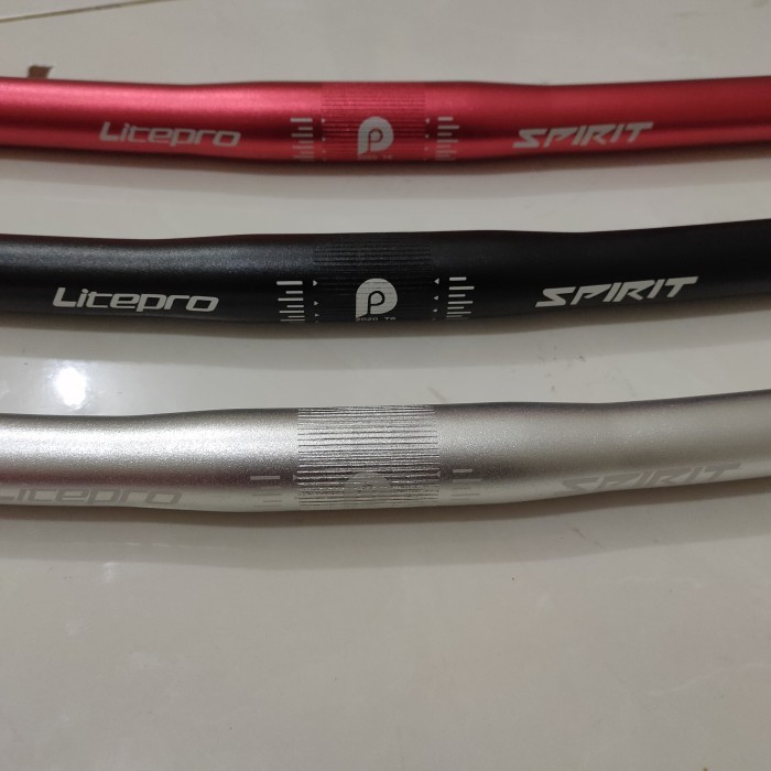 Mantab Stang Handlebar Flat Lurus Sepeda Lipat Litepro Spirit