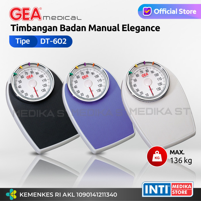 GEA - TIMBANGAN BADAN MANUAL DT 602 BODY WEIGHT SCALE