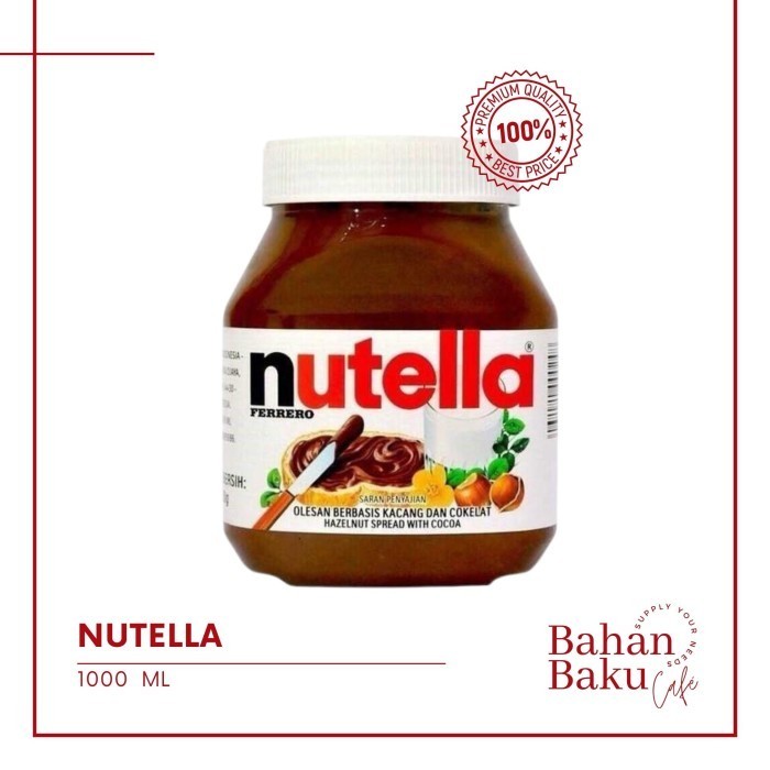 

Nutella Jam / Selai Hazelnut / 1000 Gr