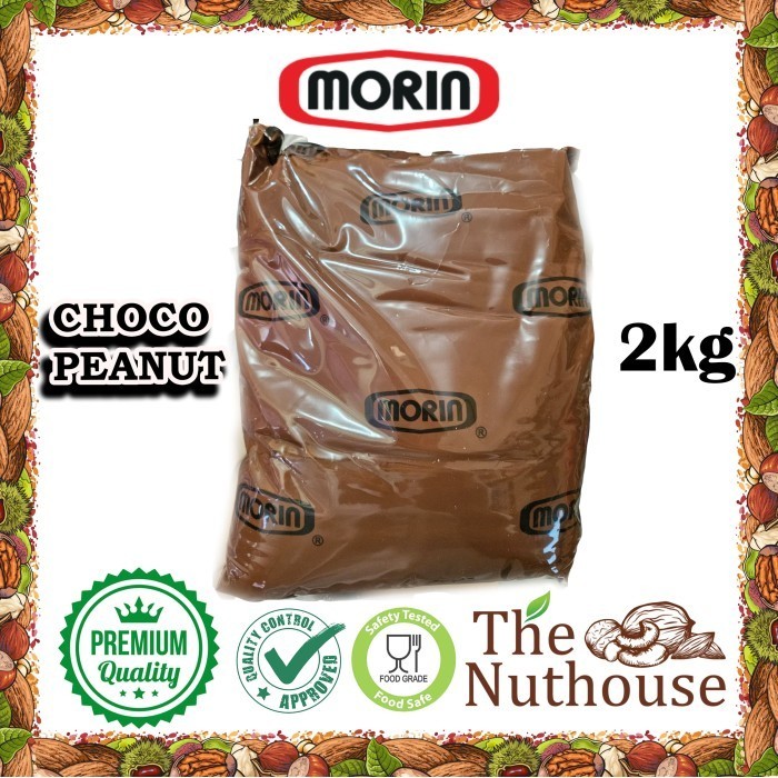 

2Kg Morin Chocolate Peanut Filling / Selai Isi Kacang Coklat [Halal]
