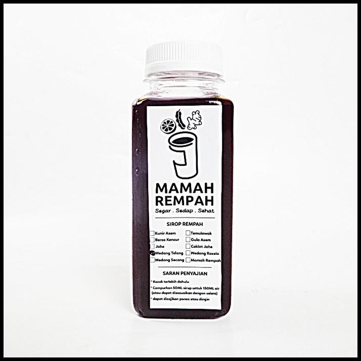 

HOT DEAL SIRUP WEDANG TELANG SARI JAMU REMPAH MODERN HERBAL MINUMAN SEHAT 250ML !