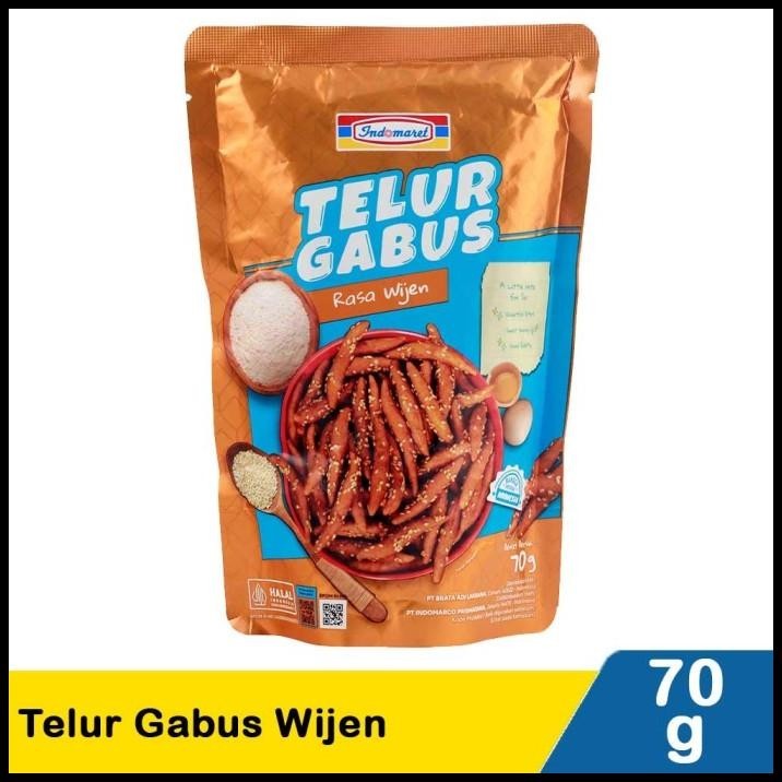 

TERMURAH INDOMARET TELUR GABUS WIJEN 70G