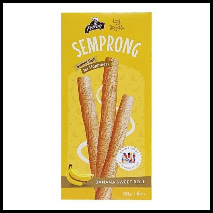 

BEST DEAL PAROTI SEMPRONG BANANA BOX 38 G !!!!!!!