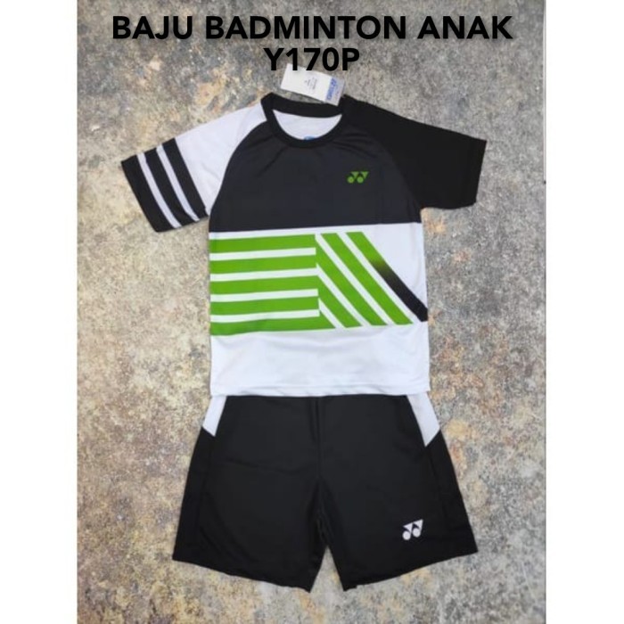 Baju Badminton Anak/Setelan Badminton Victor Jersey Bulutangkis