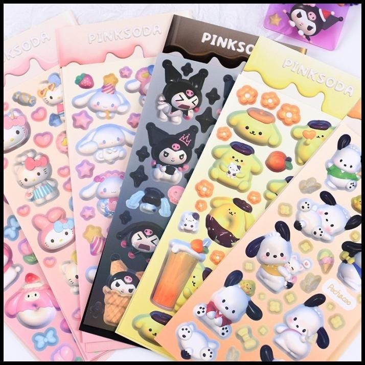 

BEST DEAL STICKER POMPURIN KUROMI LUCU STIKER HIASAN LAPTOP HP DECO STIKER ANAK !!!!!!!