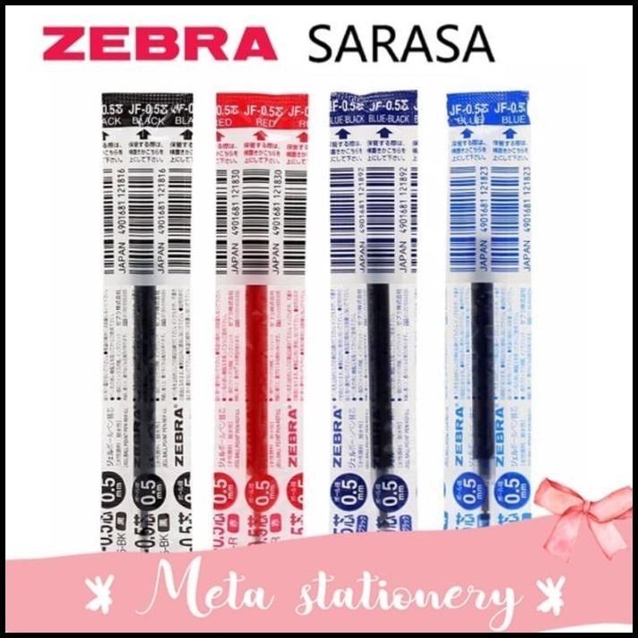 

TERMURAH REFILL PULPEN / PEN GEL ZEBRA SARASA 0.5MM !!!!!!!