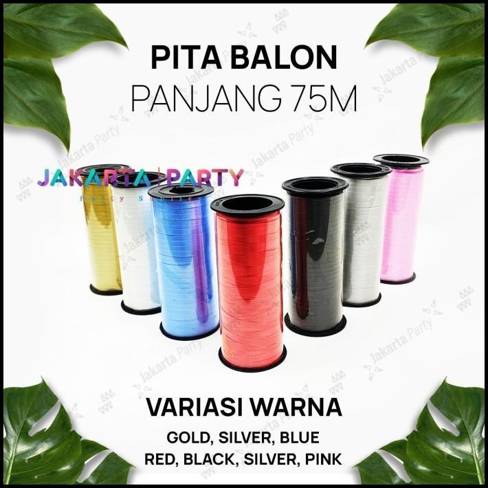 

TERMURAH PITA BALON HITAM / PITA RIBBON / PITA GULUNG - JAKARTA PARTY !!!