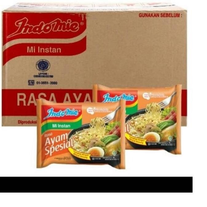 

BIG SALE INDOMIE AYAM SPESIAL 68GR (1 DUS/40 PCS) !!!!!