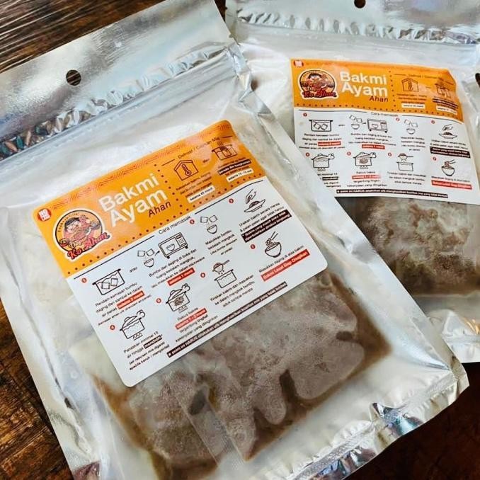 

BIG SALE BAKMI / BAKMIE / MIE AYAM FROZEN DAPUR KO AHAN - 1 PAX ISI 2 PORSI !!!!!