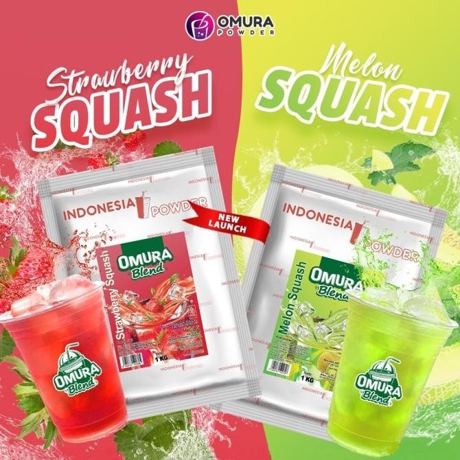 

READY STOCK BUBUK MINUMAN RASA MELON SQUASH TANPA SUSU 1 KG OMURA BLEND !!!!!