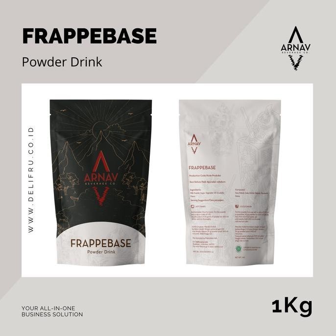 

READY STOCK ARNAV POWDER DRINK FRAPPE BASE - BUBUK MINUMAN BASE FRAPPE 1 KG !!!!!