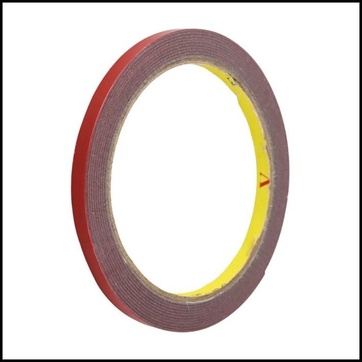 

GRATIS ONGKIR LAKBAN SELOTIP DOUBLE TAPE 3 METER X 6 MM 1PCS SOLASI DOUBLE TAPE RED