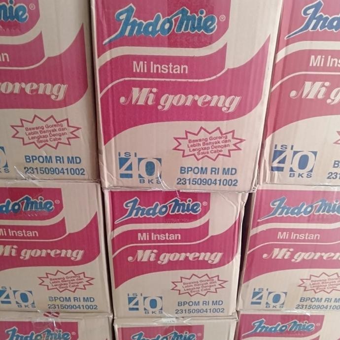 

NEW PRODUK INDOMIE GORENG 1 DUS ISI 40PCS !!!!!