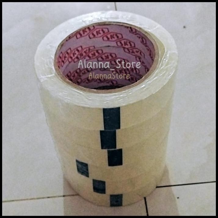 

HOT DEAL ISOLASI LAKBAN BENING 1 INCH 100 YARD REAL SOLATIP SOLASI SKS !