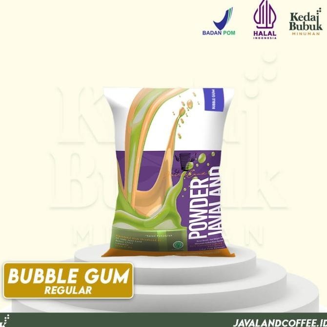 

NEW PRODUK BUBUK MINUMAN BUBBLE DRINKS 1KG RASA BUBBLE GUM !!!!!