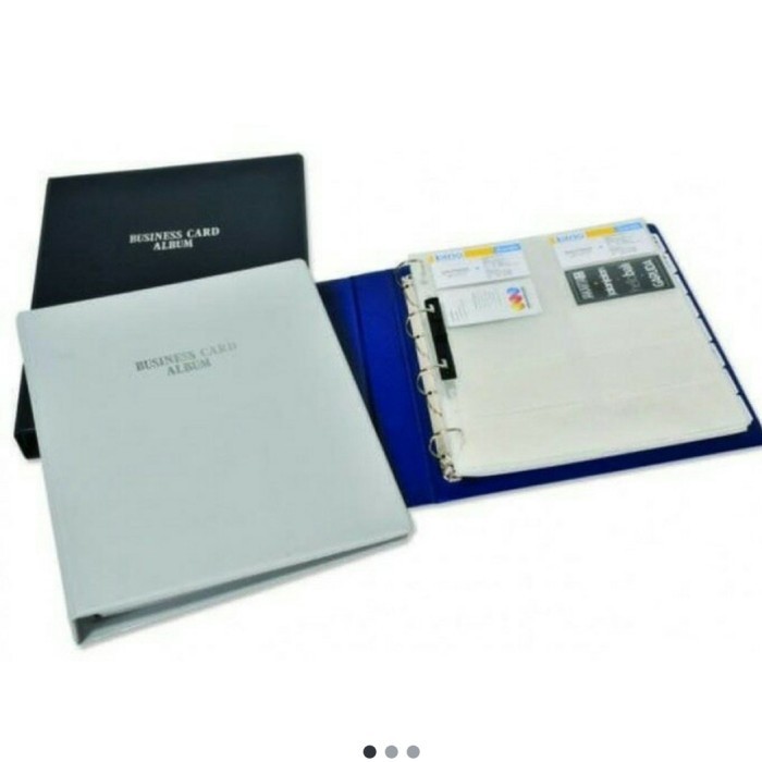 

Buku Kartu Nama 400 Card Bantex / Business Card Album Bisa Di Refill