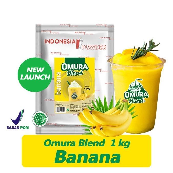 

READY STOCK BUBUK MINUMAN RASA BANANA MILK / PISANG SUSU KOREA 1 KG OMURA BLEND !!!!!